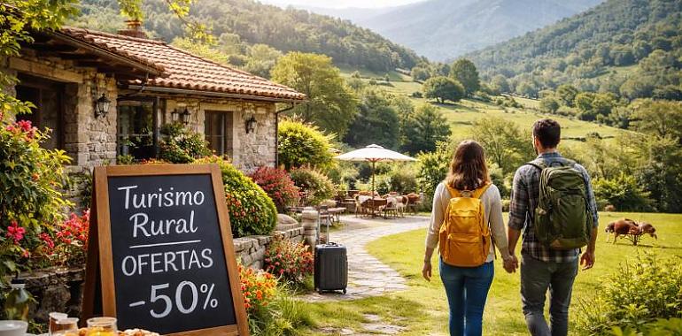 Asturias reactiva los bonos rurales y arranca con fuerza: 372 descuentos vendidos en 24 horas y 360 alojamientos adheridos