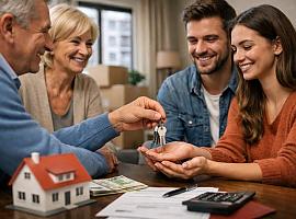 Asturias hereda antes de morir: las donaciones de pisos se disparan un 68% y convierten a las familias en el nuevo “banco” de los jóvenes