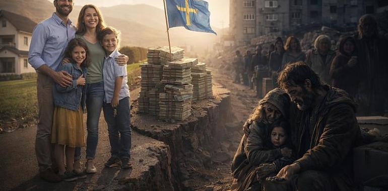 Asturias aplasta la brecha salarial y se convierte en la región que más reduce la desigualdad en España… mientras la pobreza se enquista en la sombra