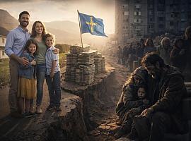 Asturias aplasta la brecha salarial y se convierte en la región que más reduce la desigualdad en España… mientras la pobreza se enquista en la sombra