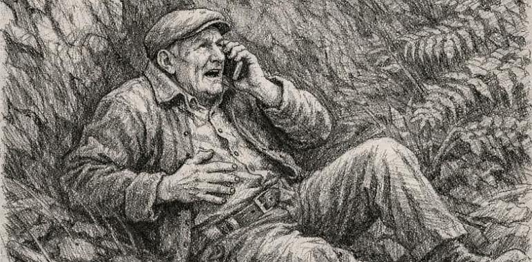 Aparece con vida Ernesto López tras una noche angustiosa en el monte de Oviñana