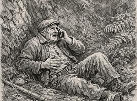 Aparece con vida Ernesto López tras una noche angustiosa en el monte de Oviñana