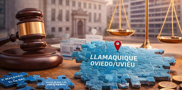 Justicia pone orden en Oviedo/Uviéu: Llamaquique concentrará los juzgados y acabará con la dispersión de sedes