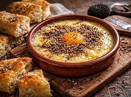 Recetas de una abuela asturiana: La cazuelina italiana que me volvió loca en Madrid (quesu fundíu, yema y trufa)