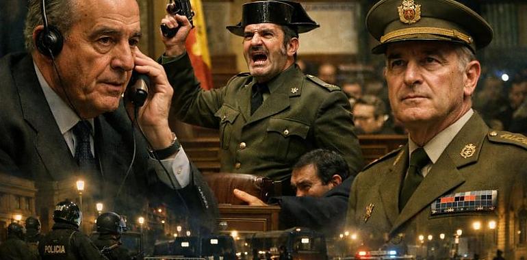 Los papeles del 23F sitúan a Asturias en el corazón del golpe: el ovetense que habló con Tejero y el general de Gijón que cerró el cerco