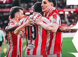 El Sporting golea al Castellón