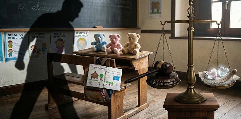 Condena firme a un profesor en Asturias: más de 15 años de cárcel por abusar de alumnas de 11 años en el aula