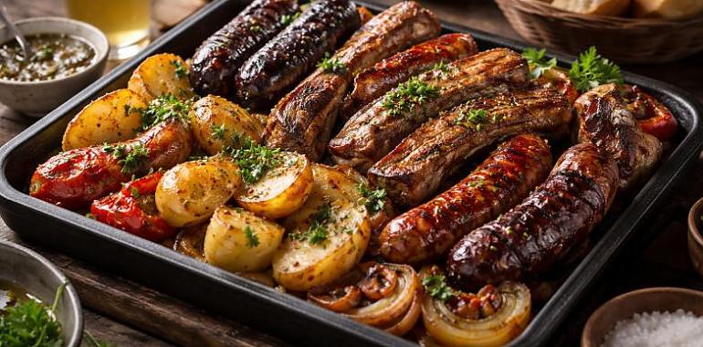 Recetas de una abuela asturiana: Asado argentino "a la asturiana" (¿Pa qué voy yo a Argentina, cielín, si Argentina viene a la cocina)