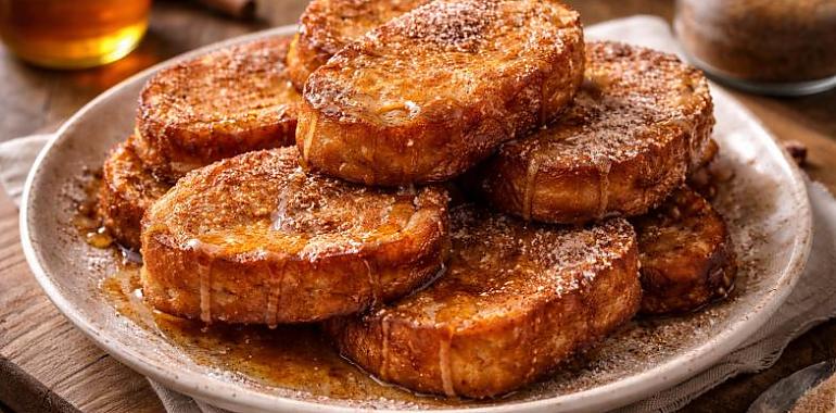 Torrijines de la güela Balbina (como les de tola vida, cielín)