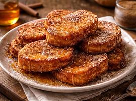 Torrijines de la güela Balbina (como les de tola vida, cielín)