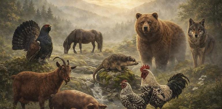 Asturias no tiene animales… tiene reliquias vivas: las especies únicas que resisten en silencio en sus montañas