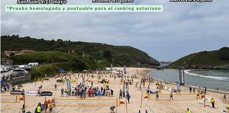 Asturias se convierte en arena de élite: arranca el Circuito Asturiano de Vóley Playa 2026 con siete citas clave