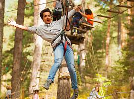 Aventura sin salir de Madrid: tirolinas, puentes colgantes y adrenalina en plena sierra