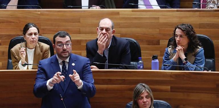 Barbón señala directamente a la empresa del accidente mortal de Zarréu y acusa a la derecha de “blanquear responsabilidades”