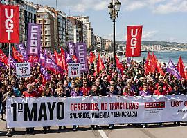 La vivienda irrumpe en el Primero de Mayo: los sindicatos asturianos convierten la calle en altavoz contra la desigualdad