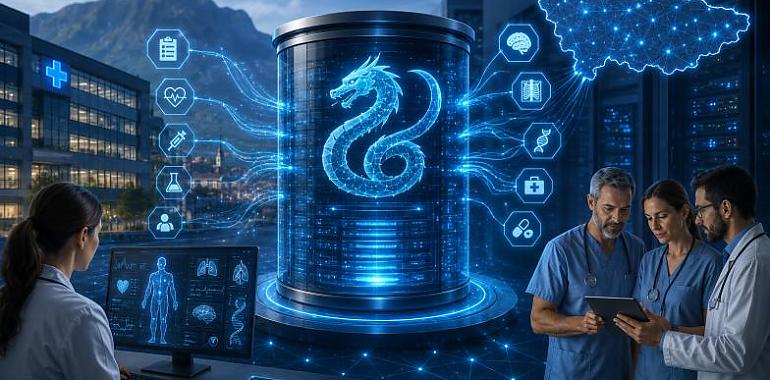 El “Cuélebre” despierta en Asturias: la inteligencia artificial que ya almacena 2.300 millones de datos sanitarios y promete cambiar la medicina para siempre