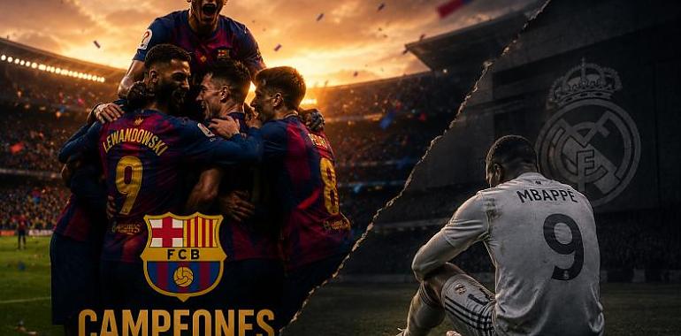 El Barça campeón y el Madrid roto: las claves de una Liga que ha cambiado el equilibrio del fútbol español