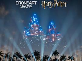 El cielo de Barcelona se transforma en Hogwarts: llega el espectacular “DroneArt Show” de Harry Potter con cientos de drones, música y magia frente al mar