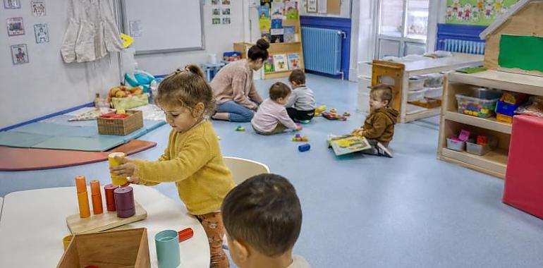 Asturias acelera su gran red pública de 0 a 3 años: Les Escuelines superan ya los 2.000 alumnos y preparan una nueva expansión