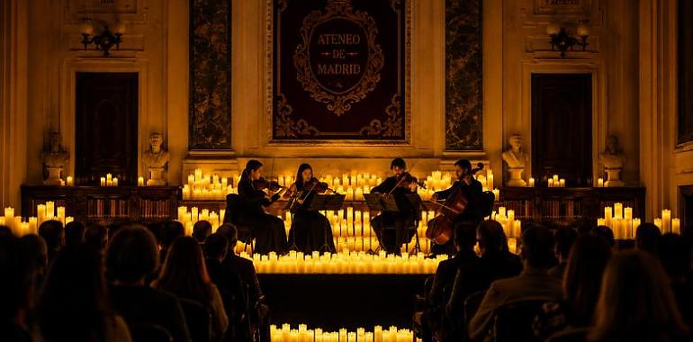 Madrid vuelve a encender los 80 a la luz de las velas: una noche de Candlelight en el Ateneo para viajar sin moverse de la butaca