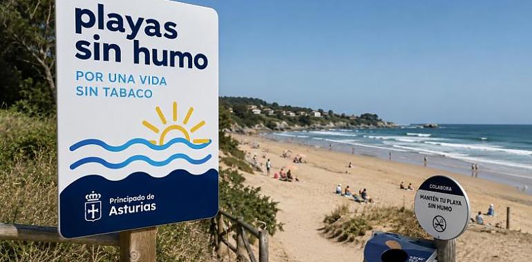 Asturias blinda sus playas contra el humo: 65 arenales se suman a una red que ya cuenta con el respaldo masivo de la ciudadanía