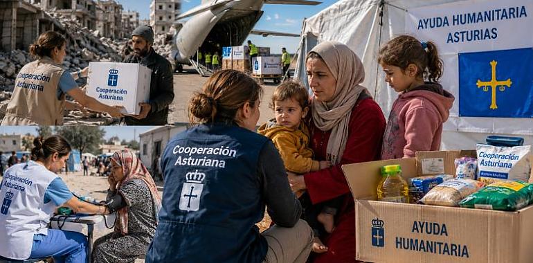 Asturias lleva ayuda humanitaria a siete países golpeados por guerras, hambre y desastres naturales