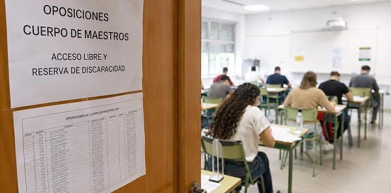 La guerra de las oposiciones estalla en Asturias: Educación culpa a la ortografía y abre la puerta a reactivar parte del proceso