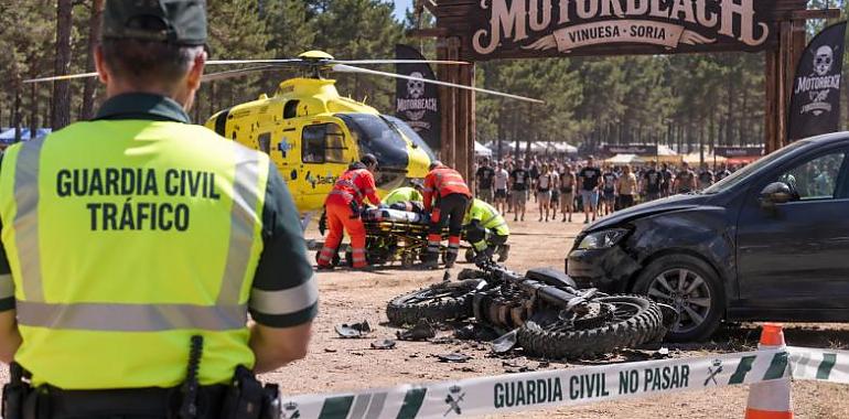 Tragedia en el Motorbeach: muere una joven de Pravia de 24 años tras chocar su moto contra un coche