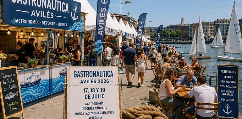Avilés convierte su ría en una gran fiesta marinera con tres días de gastronomía, regatas y música gratuita