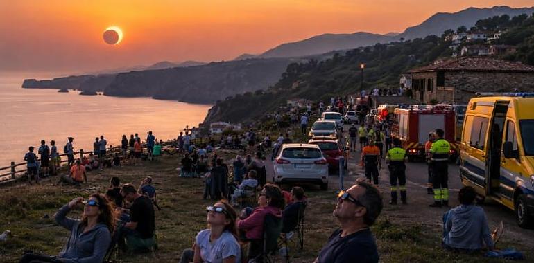 Asturias prepara el mayor dispositivo de su historia para contemplar el eclipse total del 12 de agosto
