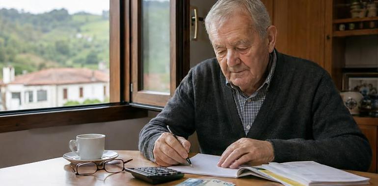 Asturias tiene la segunda pensión de jubilación más alta de España: 1.838,87 euros al mes