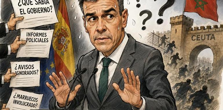 Sánchez sale del Congreso acorralado por Ceuta: niega pruebas contra Marruecos mientras los informes policiales agravan las dudas sobre lo que sabía el Gobierno
