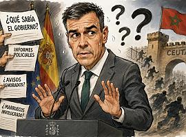 Sánchez sale del Congreso acorralado por Ceuta: niega pruebas contra Marruecos mientras los informes policiales agravan las dudas sobre lo que sabía el Gobierno