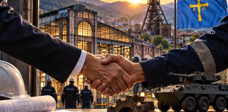 Barros desbloquea la segunda gran fábrica de Indra en Asturias: 30 millones de inversión y un horizonte de 500 empleos