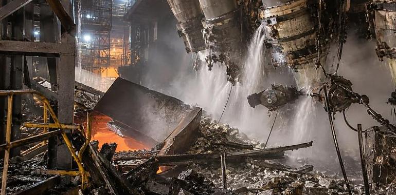 La explosión del horno alto A reabre la gran pregunta sobre ArcelorMittal en Asturias: cuánto cuesta mantener vivo el corazón de la siderurgia