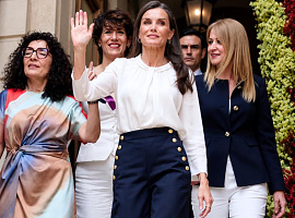 Letizia vuelve a su colegio 40 años después y se encuentra una escuela completamente distinta