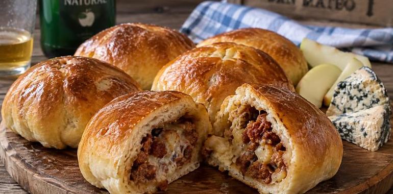 Recetas de una abuela asturiana: Bollu de San Mateo rellenu de picadillo, Cabrales y manzana 