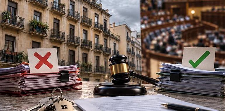El Congreso decide hoy sobre 41.917 alquileres asturianos: Junts anuncia su ‘no’ a los dos decretos de vivienda