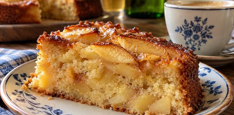 Recetas de una abuela asturiana: Bizcocho de manzana y sidra (que huele a domingo en casa)