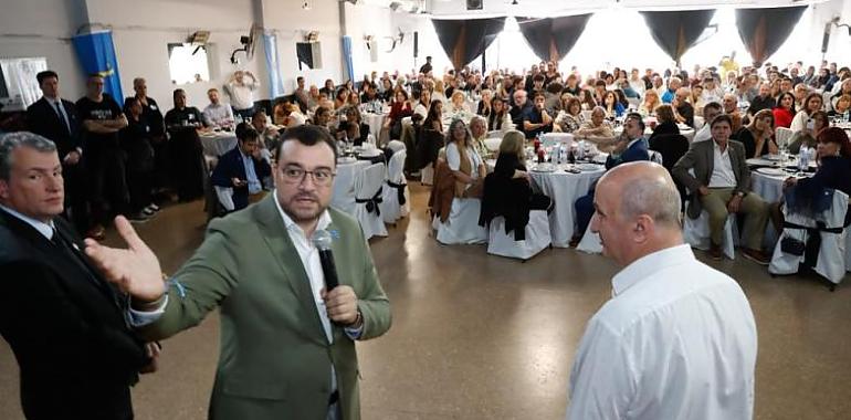 Una Santina vuelve a Lanús y Barbón reivindica la «otra Asturias»: la que sobrevivió a 10.000 kilómetros de casa