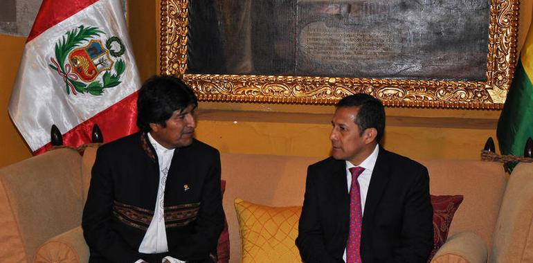 Ollanta Humala y Evo Morales apuestan por la integración regional 