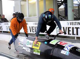 Mañana será presentado el equipo Nacional de Bobsleigh compuesto por los asturianos Pintado y Díaz