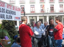 CCOO exige la recolocación de los trabajadores excedentes de Naval Gijón  