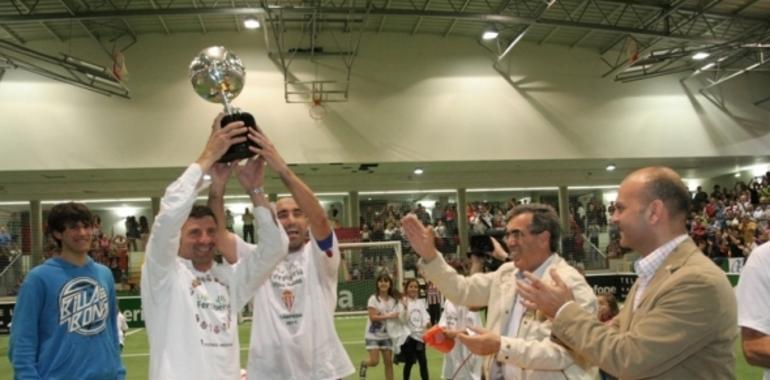 Sporting y Real Madrid se miden en la Supercopa de fútbol Indoor