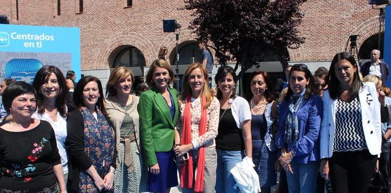 ´´Las candidatas del PP nos presentamos líbremente y no porque lo diga una ley´´