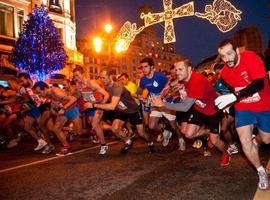 Alberto Suárez Laso y Esther Álvarez se llevan la victoria en la San Silvestre ovetense 