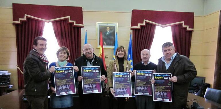 Cabalgata de Reyes 2012 en Langreo