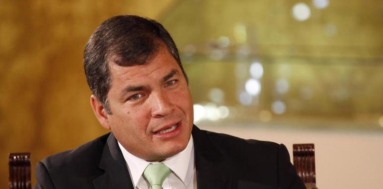 El Presidente Rafael Correa en los III Premios Focus al Conocimiento Libre 