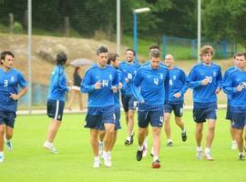 El Real Oviedo se ejercitó con la ausencia \"Real\" de Pacheta