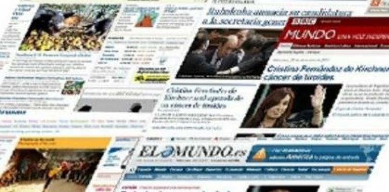 Cristina agradece desde Olivos mientras la prensa mundial pondera que no tenga cáncer